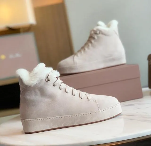 New Fur Warm Women Thick Sole Boot