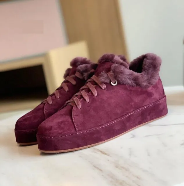 New Fur Warm Women Thick Sole Boot