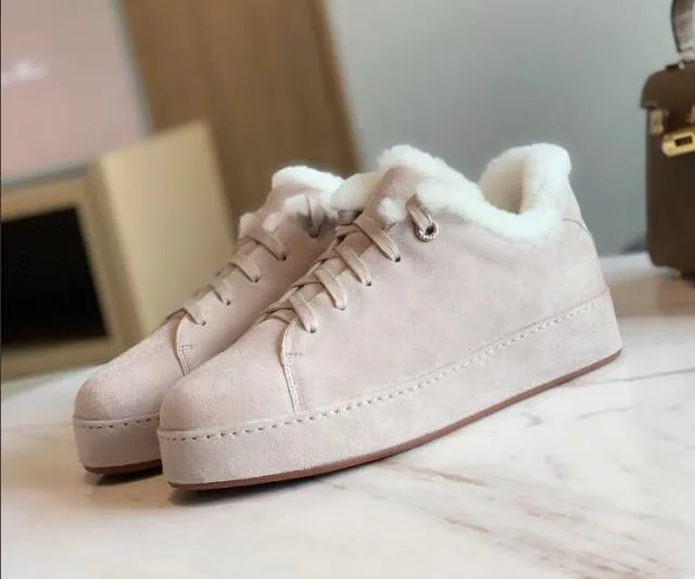 New Fur Warm Women Thick Sole Boot