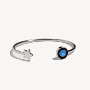 New Moon Crépuscule Cuff in Stainless Steel