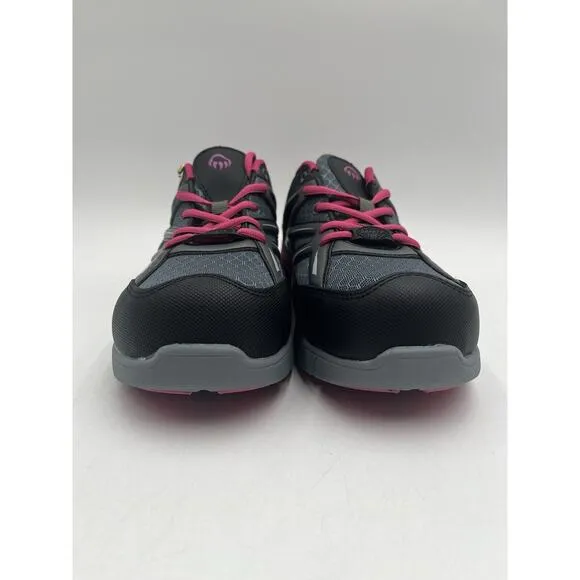 NEW Wolverine JETSTREAM Women's Work Shoe Grey Pink US Size 9.5M NIB