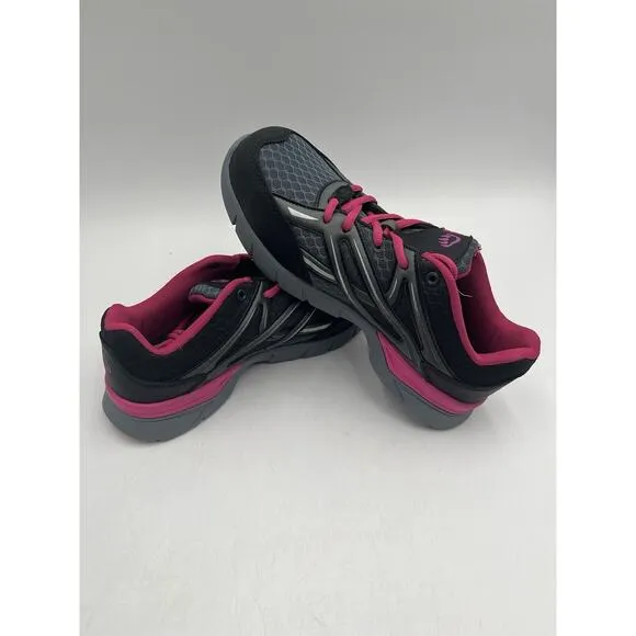 NEW Wolverine JETSTREAM Women's Work Shoe Grey Pink US Size 9.5M NIB