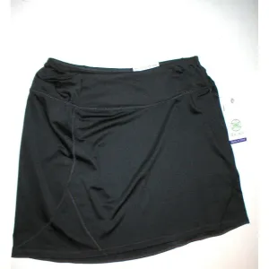 New Womens NWT Gaiam Black Skirt Studio Street Yoga Pilates Barre XS Nice Short