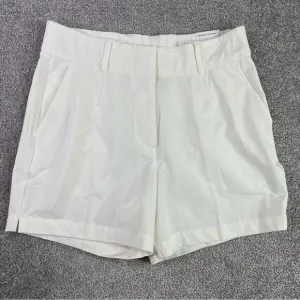 Nike 5&quot; Victory Golf Shorts Womens Small White Performance Stretch Standard Fit