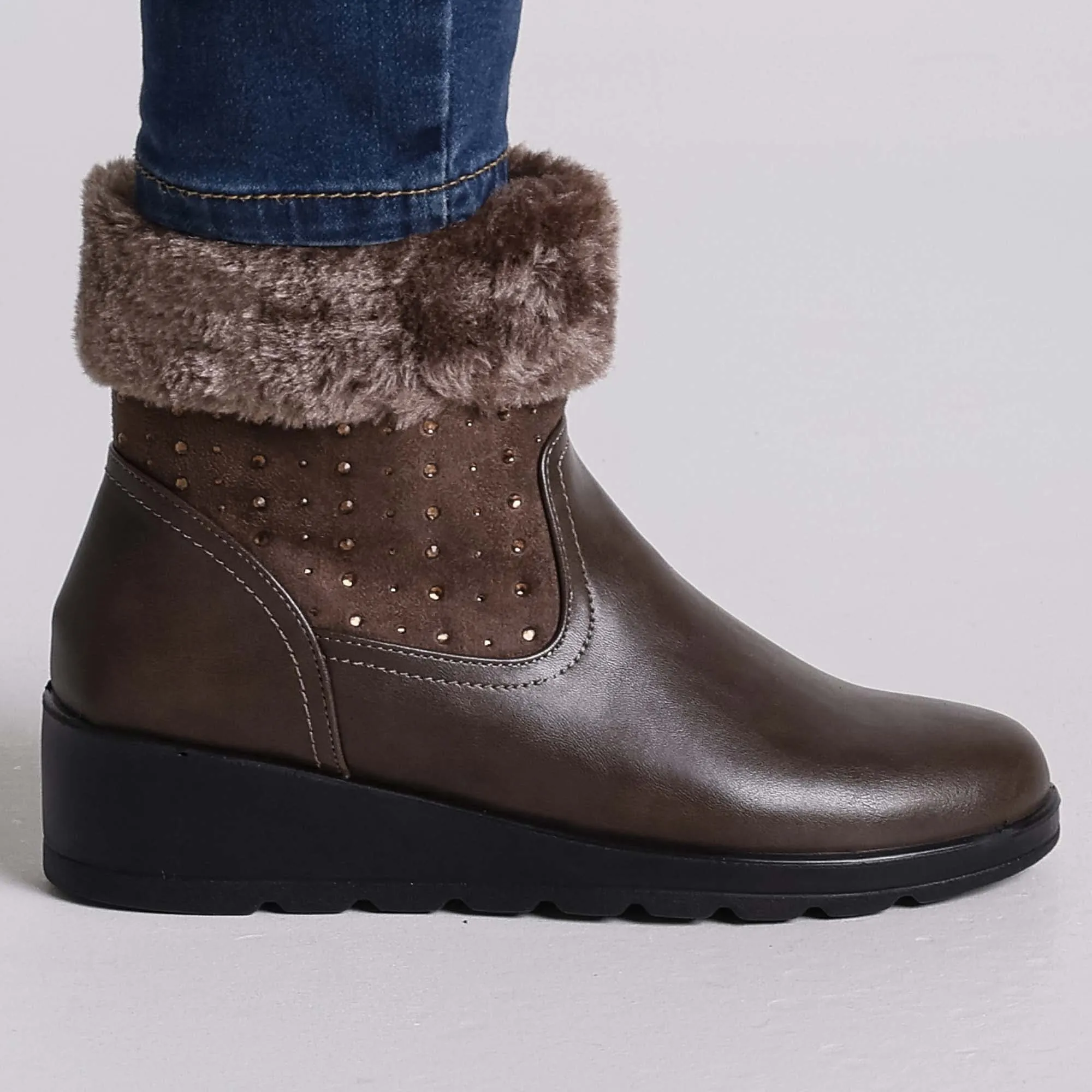 Noemi | Warm Ankle Boots