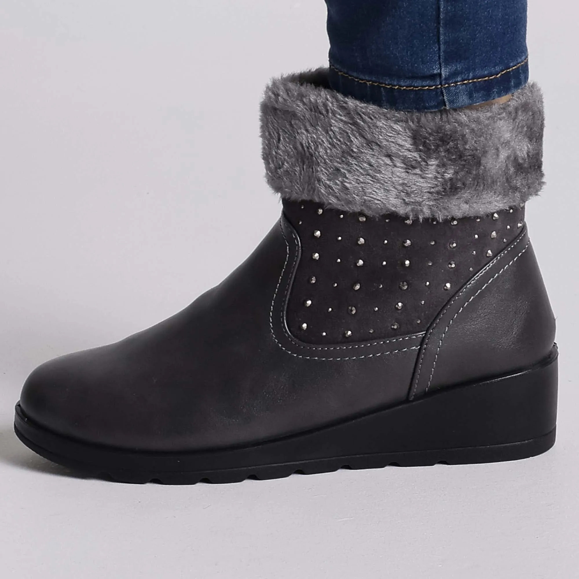 Noemi | Warm Ankle Boots