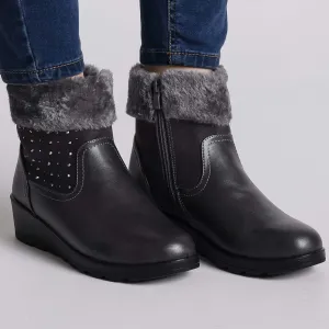 Noemi | Warm Ankle Boots