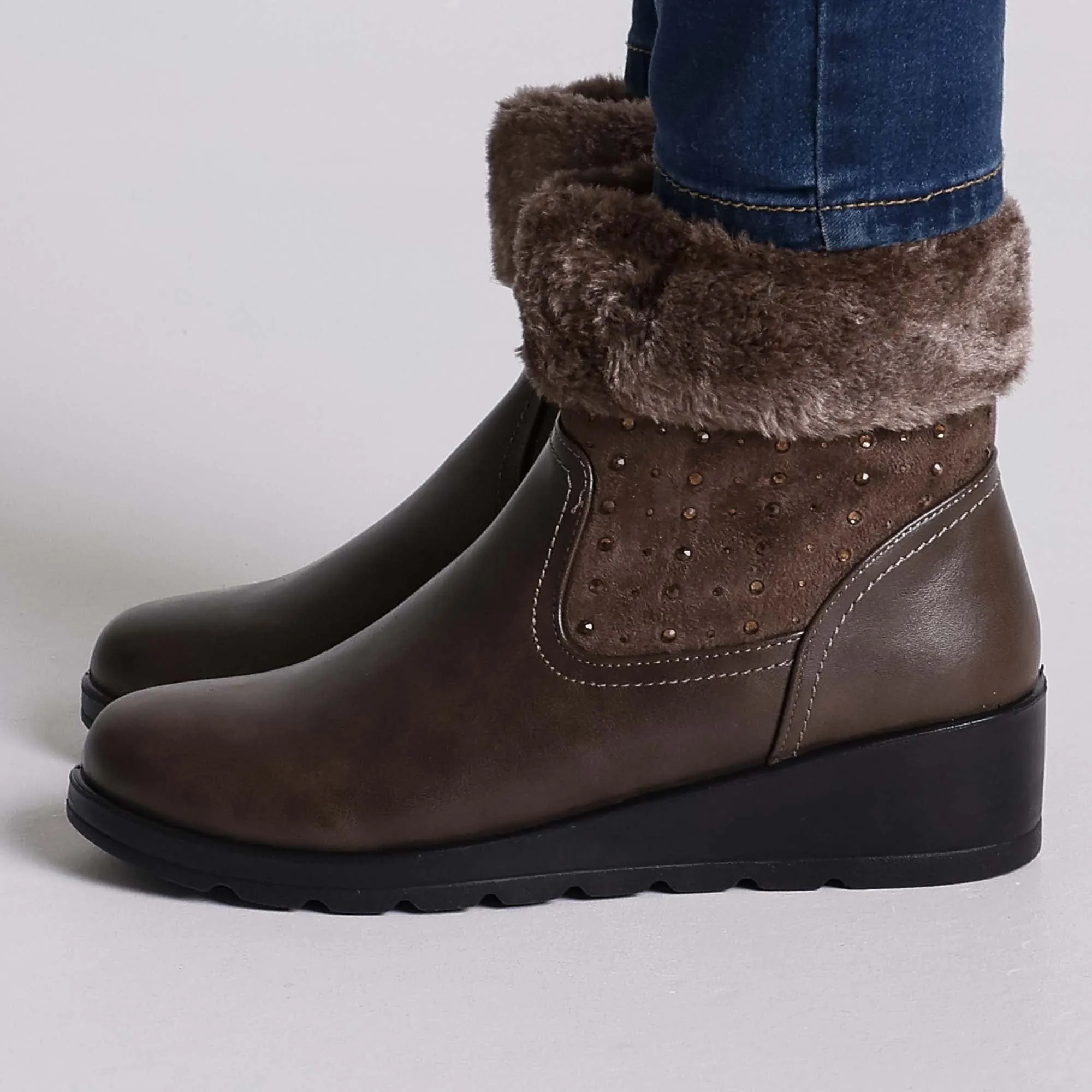 Noemi | Warm Ankle Boots