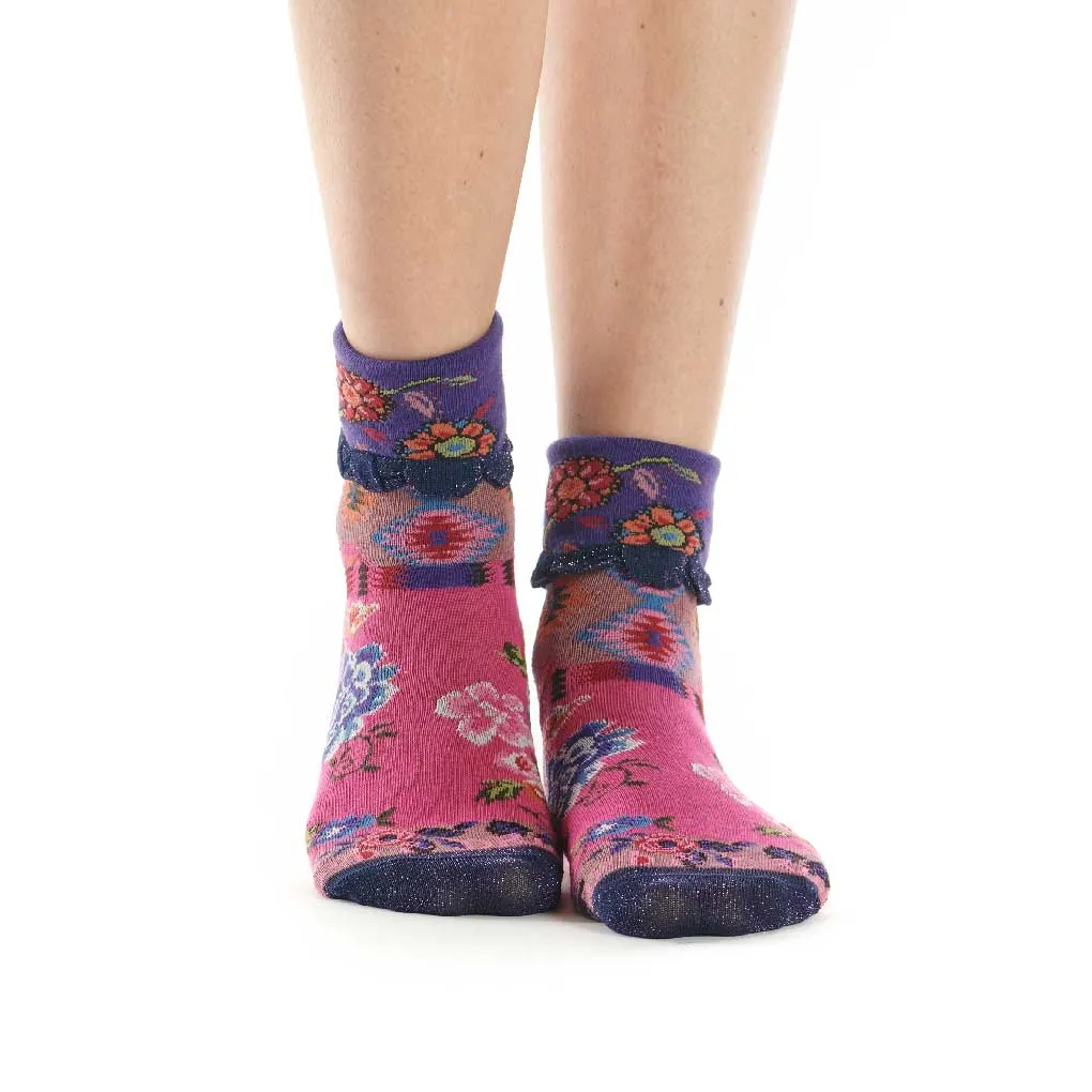 Nomade Turn Back Cuffs Socks for Her
