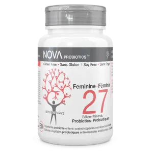 Nova Probiotics Feminine 27B 60 VCaps