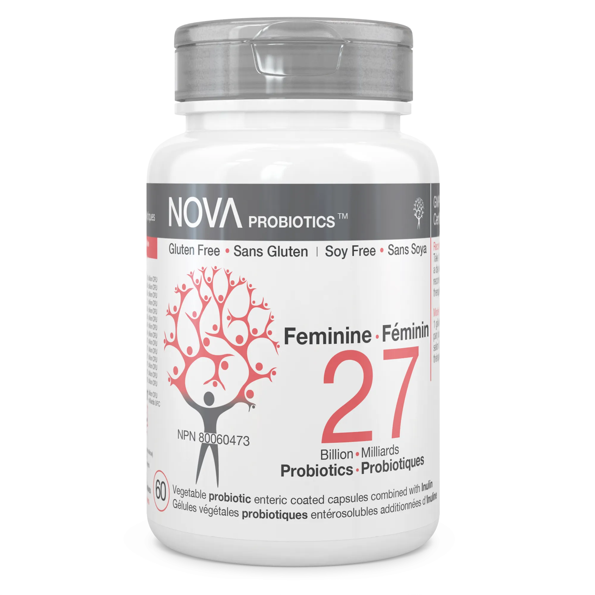 Nova Probiotics Feminine 27B 60 VCaps