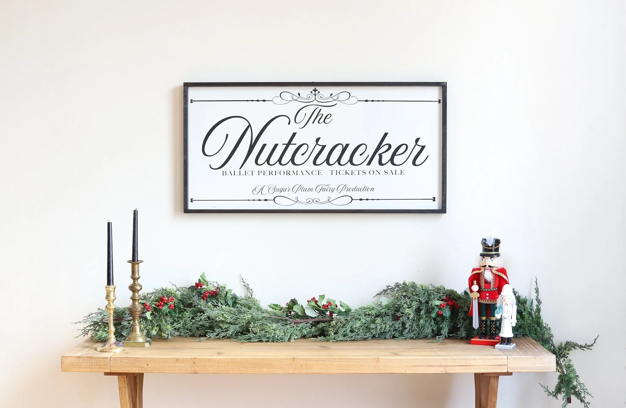 Nutcracker Ballet Sign