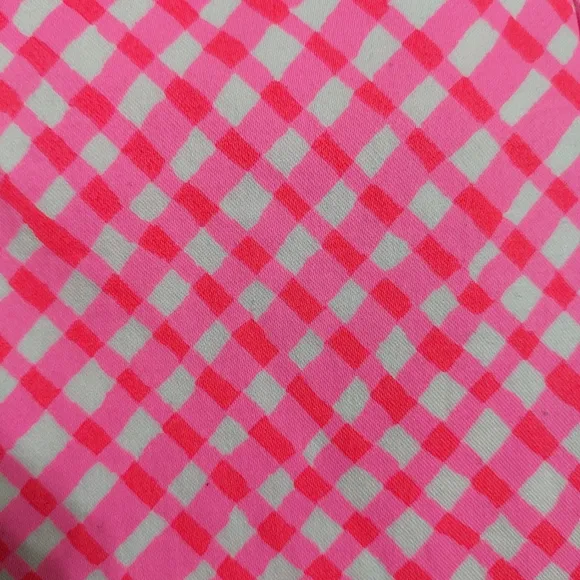 NWT! Lilly Pulitzer Arabeth Stretch Shorts Love Potion Pink Check Me Out Size 14