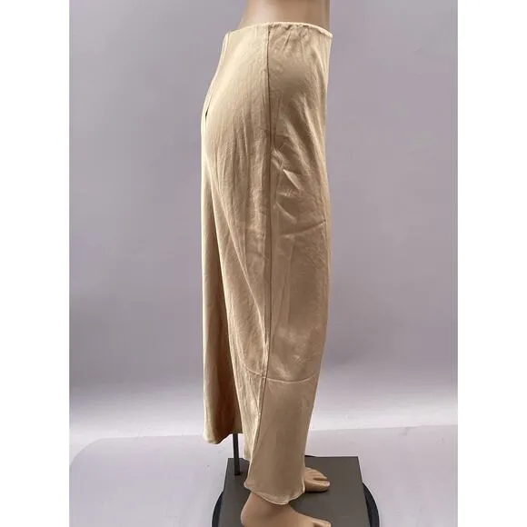 NWT Madewell Satin Maxi Slip Skirt Matchstick Women's Size 4 Style NN575