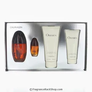 Obsession by Calvin Klein 4 Piece Gift Set