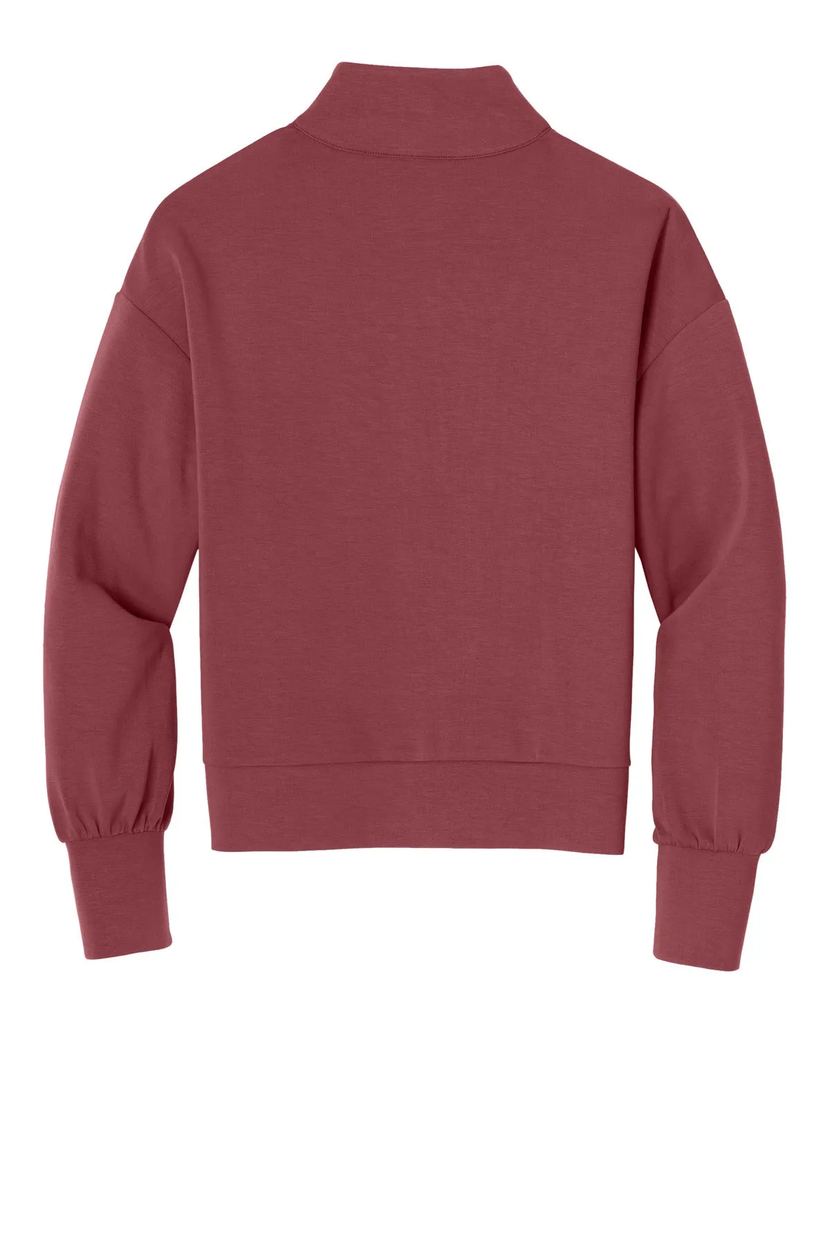 OGIO Women's Transcend 1/4-Zip LOG861 Soft Ruby