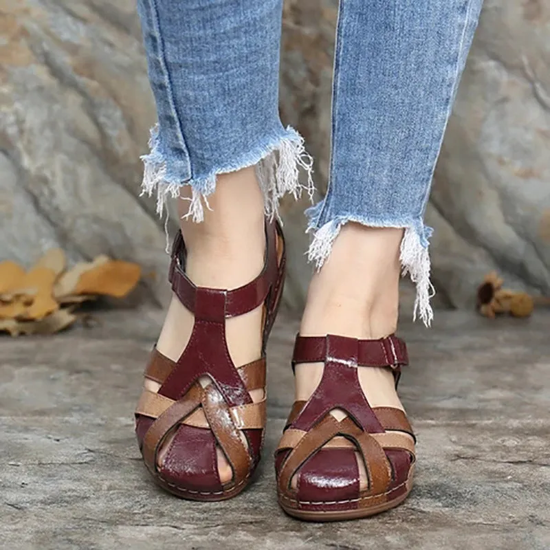 On Round Female Slippers Casual Comfortable Outdoor Sunmmer Shoes