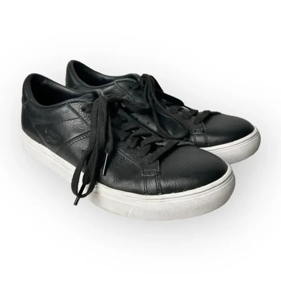 Onitsuka Tiger Asics Lawnship 2.0 Black Lace Up Sneaker