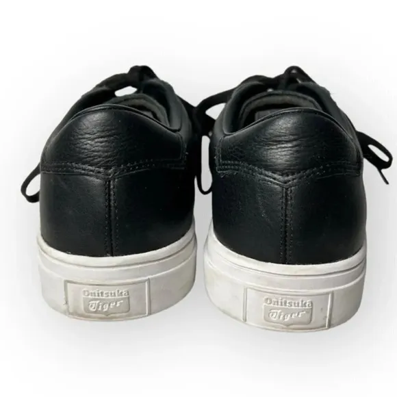 Onitsuka Tiger Asics Lawnship 2.0 Black Lace Up Sneaker