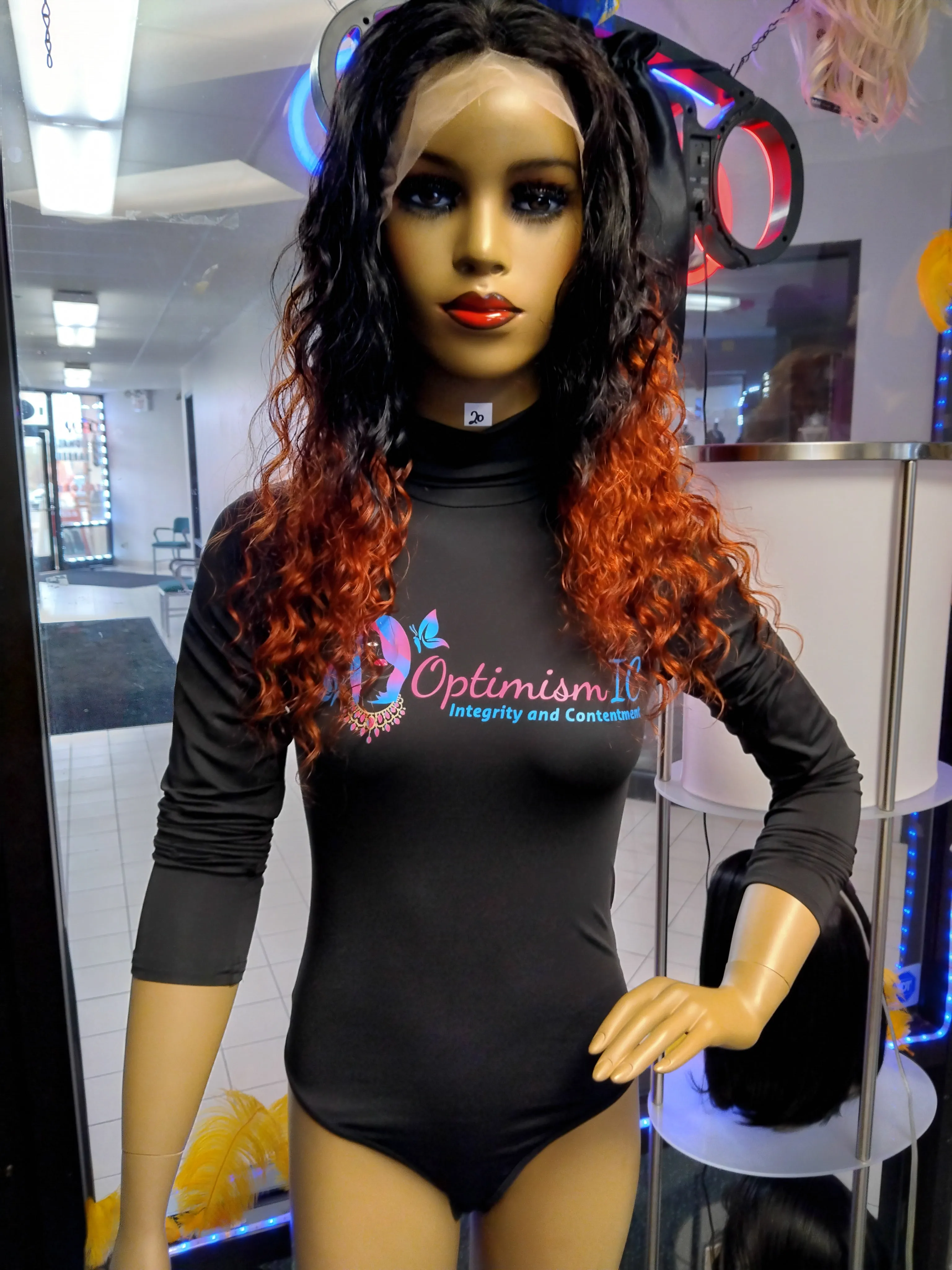 OptimismIC Integrity and Contentment Bodysuits $20 at Optimismic Wigs and Gifts St Paul MN