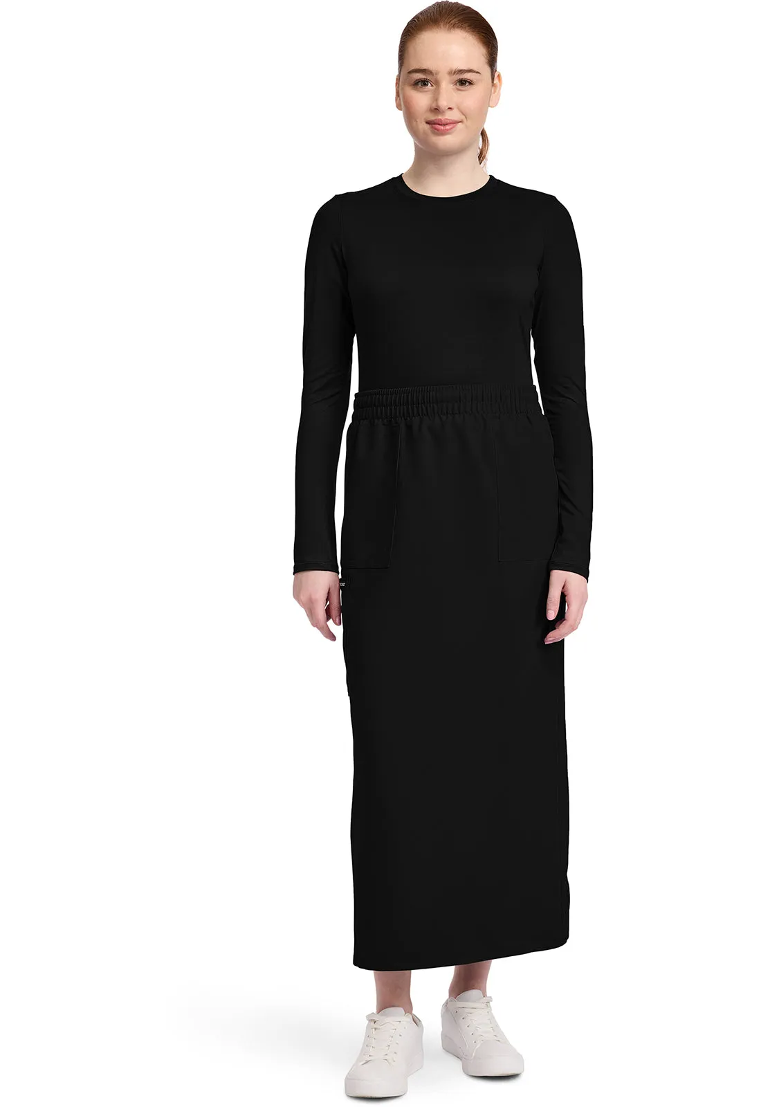 Originals Ultra CK564A Women's 3-Pocket Elastic Waist Skirt Black