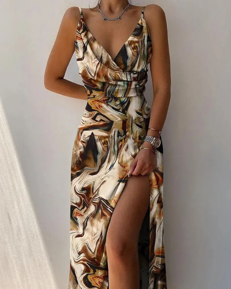 Osma® | Stylish, Floor-Length Dress With A Flowing Cut