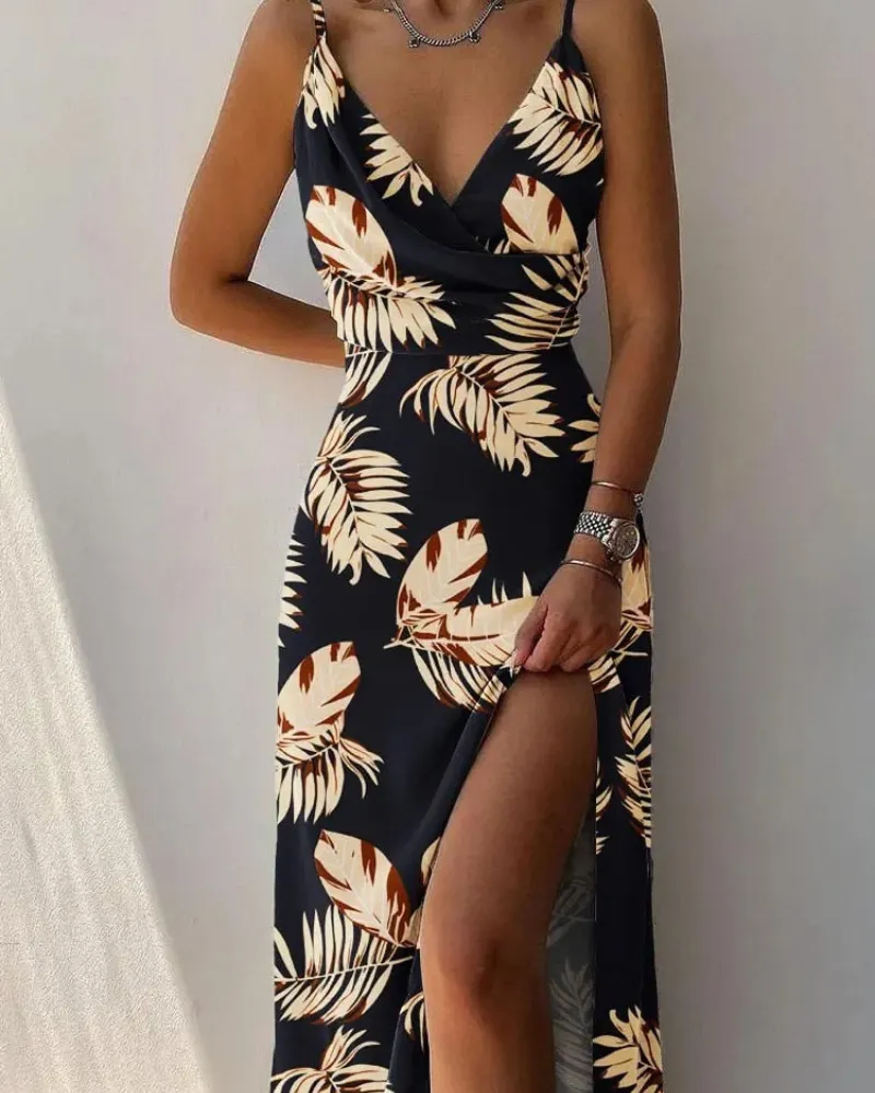 Osma® | Stylish, Floor-Length Dress With A Flowing Cut