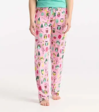 Owls Women's Jersey Pajama Pants