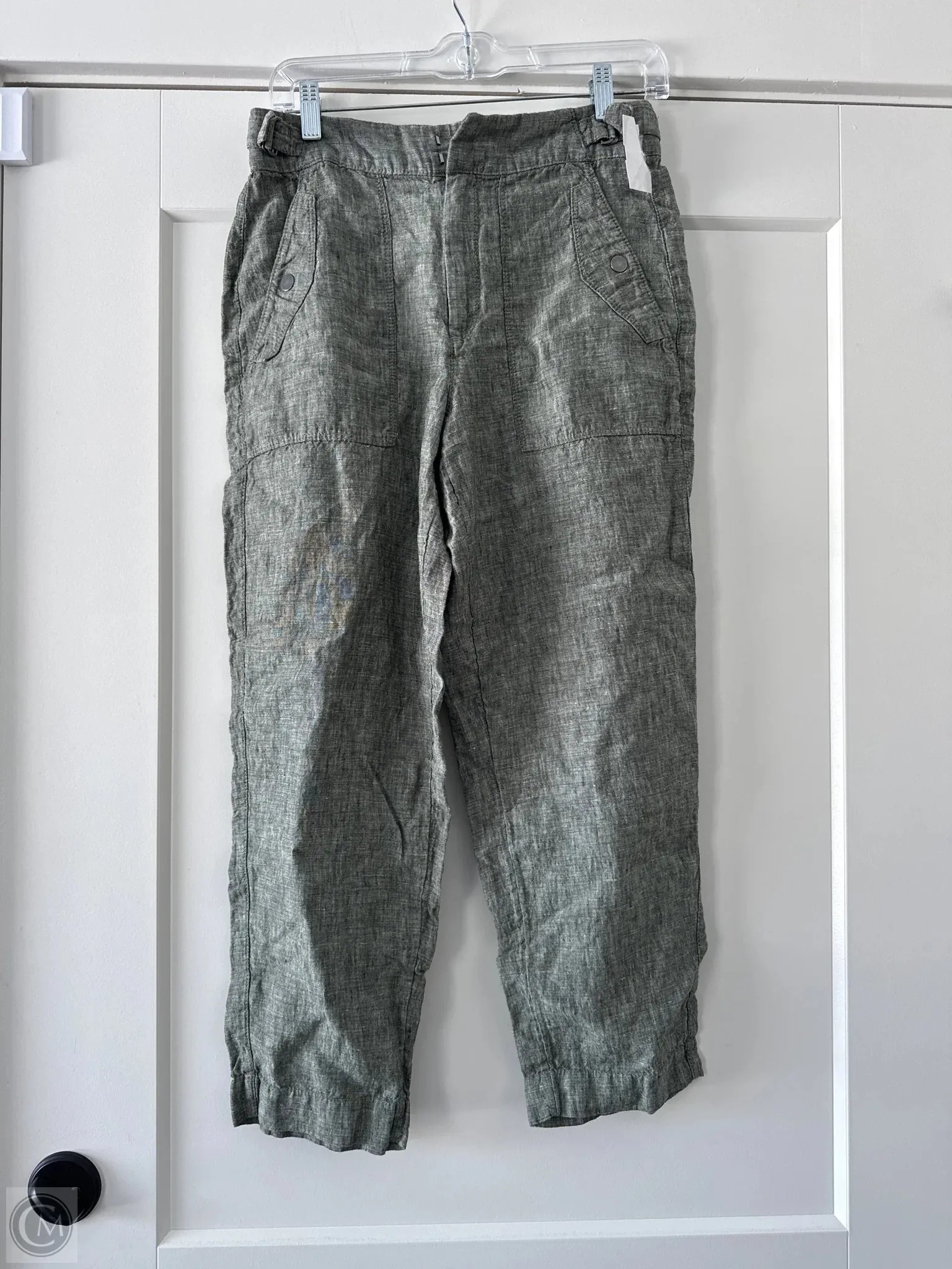 Pants Linen By Athleta In Green, Size: 4