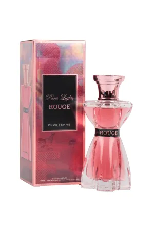 PARIS LIGHTS ROUGE SPRAY PERFUME FOR WOMEN 100ML/3.4FL.OZ.