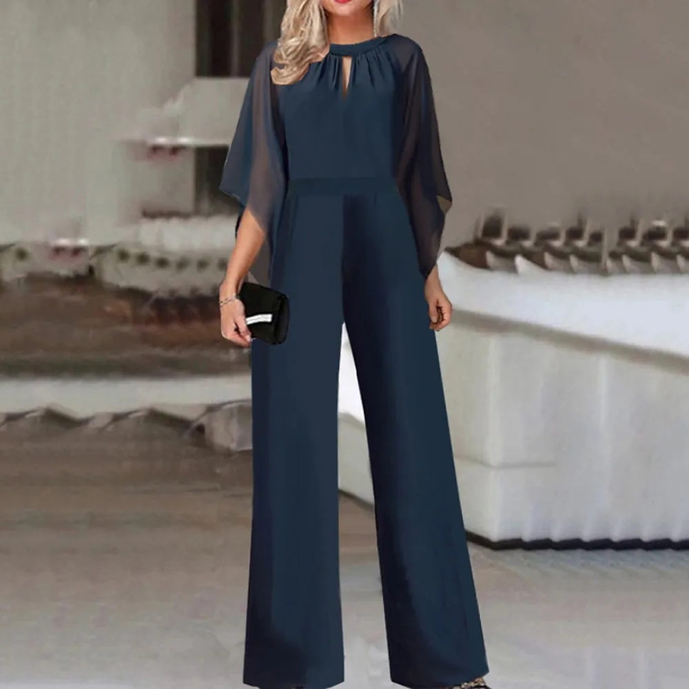 Pasha® | Batwing Sleeve Pants Irregular Set