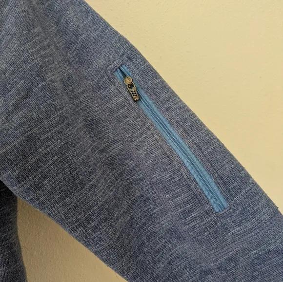 Patagonia Light Blue Full Zip Women's Fleece sz M