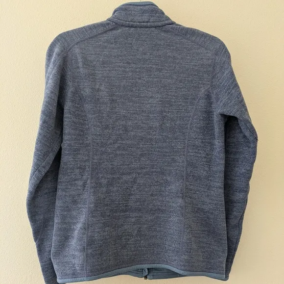 Patagonia Light Blue Full Zip Women's Fleece sz M