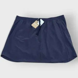 Patagonia Women's Fleetwith Skort, Ink Black Size X-Large