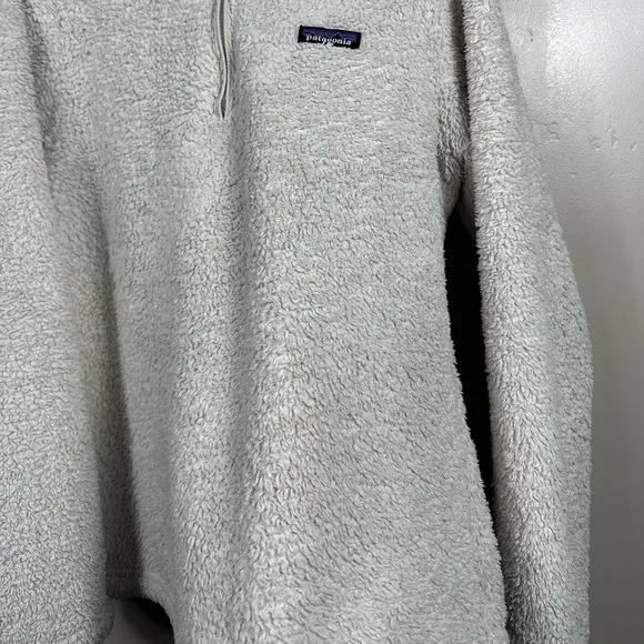 Patagonia Women's Los Gatos 1/4-Zip Sweater Dyno White Size Medium