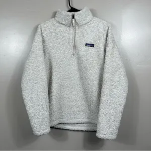 Patagonia Women's Los Gatos 1/4-Zip Sweater Dyno White Size Medium