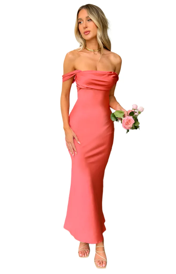 Patricia – Sophisticated Women's Off Shoulder Dress