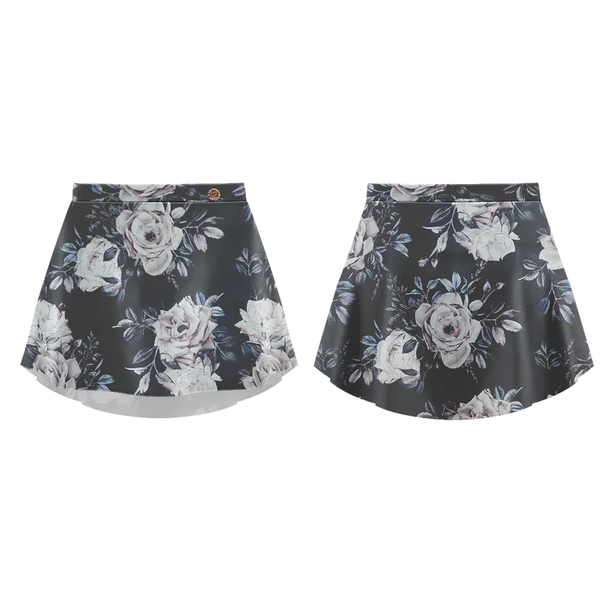 Patterned Skirt Tea Rose