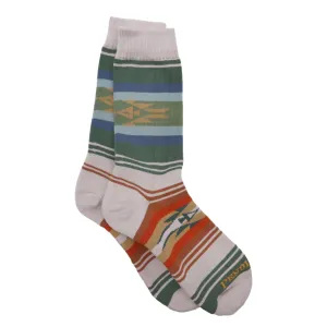 Pendleton Beach Stripe Crew Socks