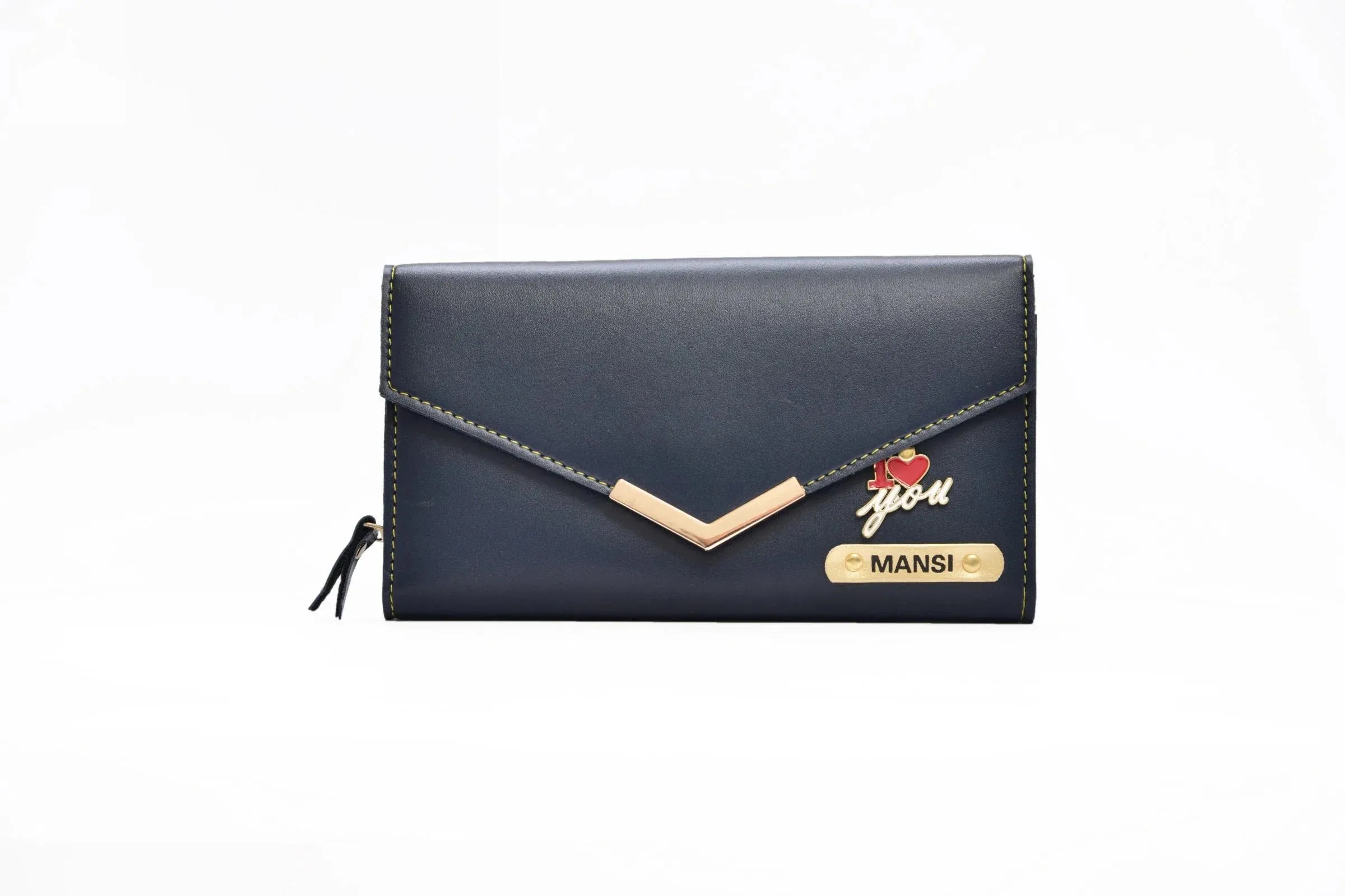 Personalized Stylish Lady Wallet - Royal Blue