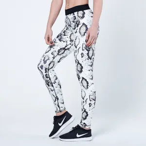 Physiq Apparel - Neolite Leggings - Black/White - Snake Skin