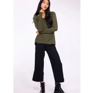 Pistache Polar Fleece Terry Cotton Pull on Pant