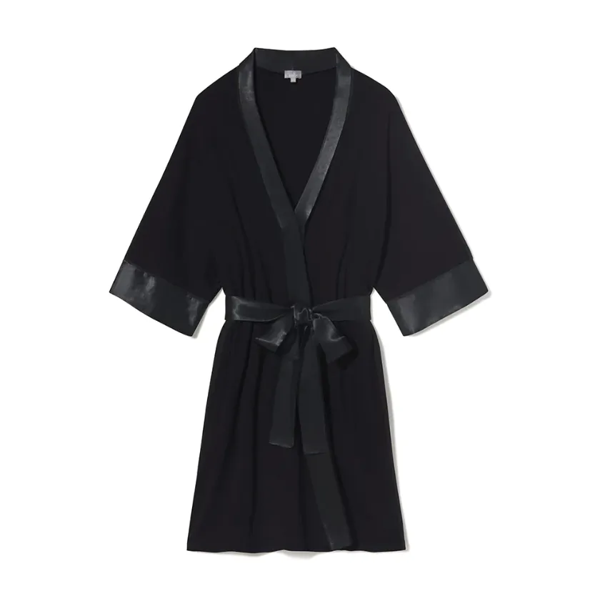 PJ Harlow Shala Robe Black
