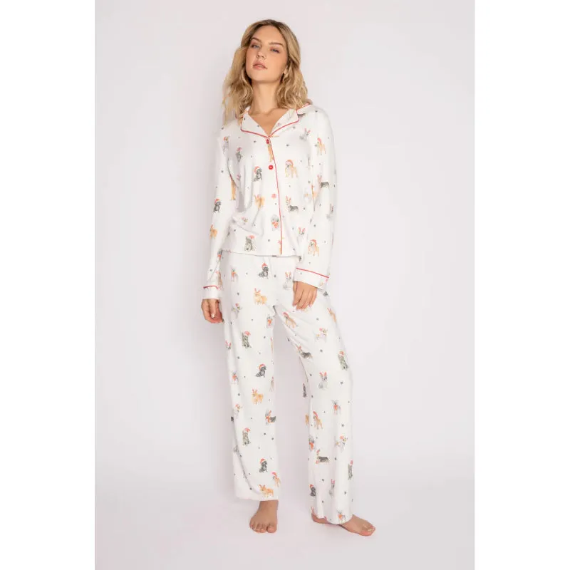 PJ Salvage Women's Stars & Paws PJ Set