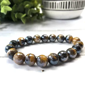 Plated Golden Tiger's Eye Bracelet