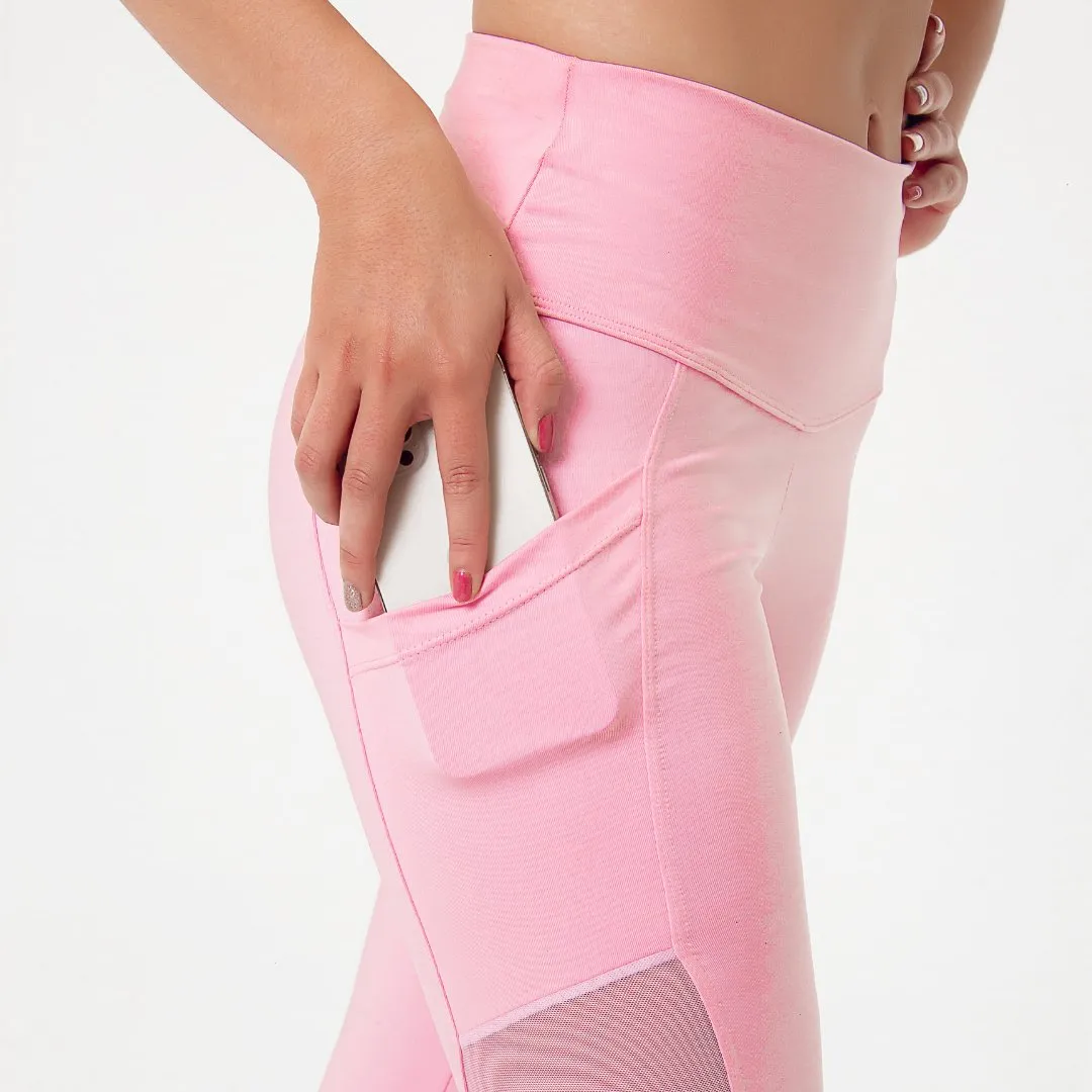 Pocket Collection Pink Mid Rise
