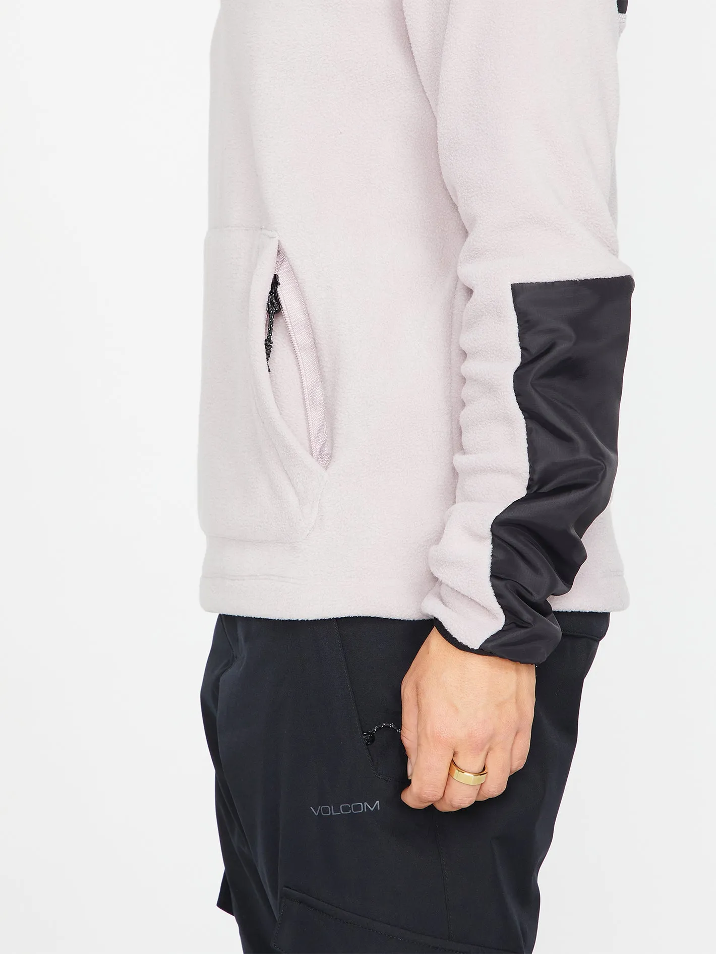 Polar Fleece Sweatshirt - Amethyst Smoke