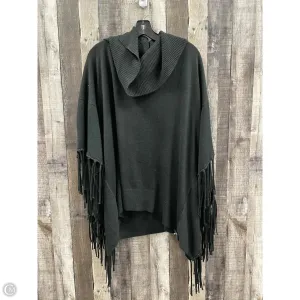 Poncho By Cynthia Rowley In Black, Size: 2x