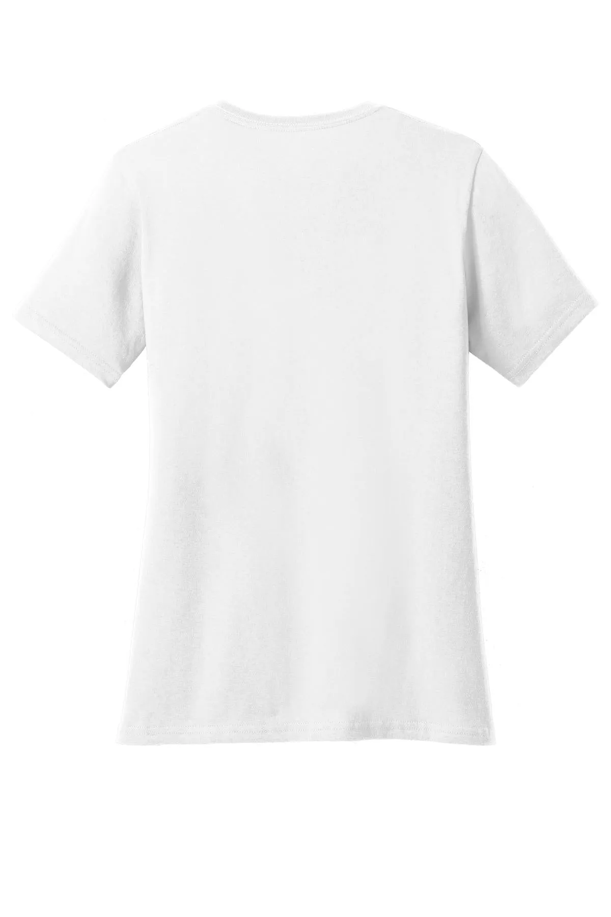 Port & Company Women's Core Blend Tee. LPC55 White
