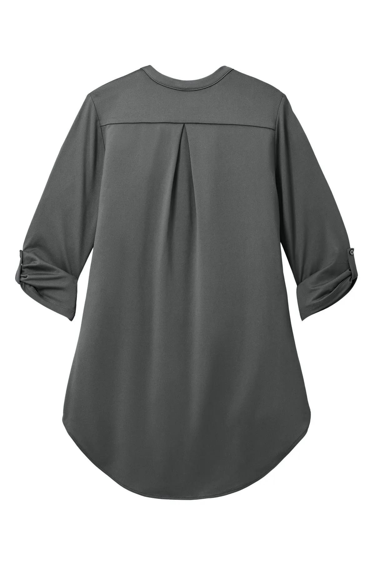 Port Authority Women's City Stretch 3/4-Sleeve Tunic LK6840 Graphite